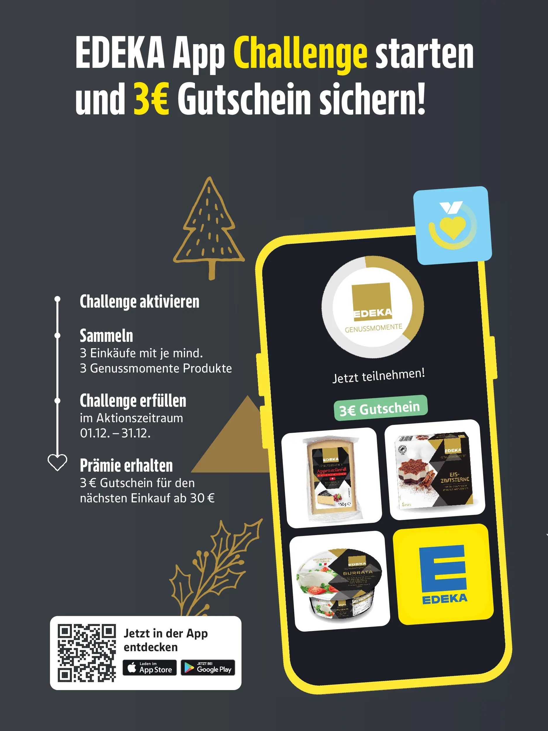 Edeka prospekt Rostock	 (ab 30.11.2025) » Angebote Online | Seite: 7 | Produkte: Burrata, Eis