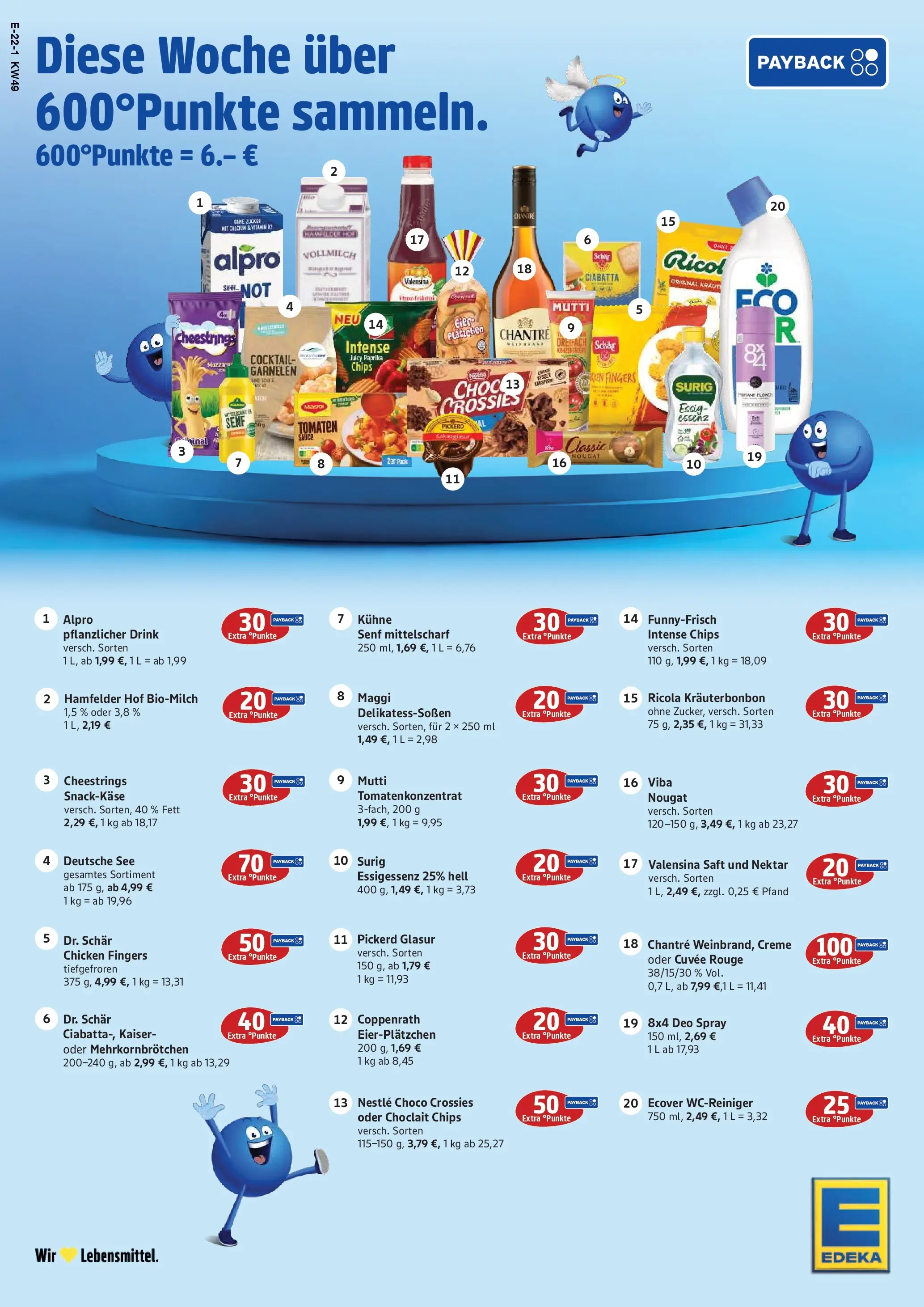 Edeka prospekt Ratzeburg	 (ab 01.12.2025) » Angebote Online | Seite: 22 | Produkte: Maggi, Rouge, Paprika, Kraut