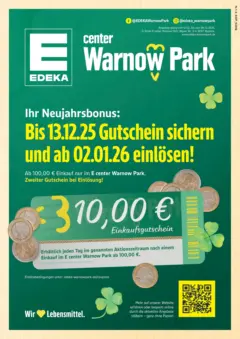 Edeka prospekt Rostock	 ab 30.11.2025 gültig