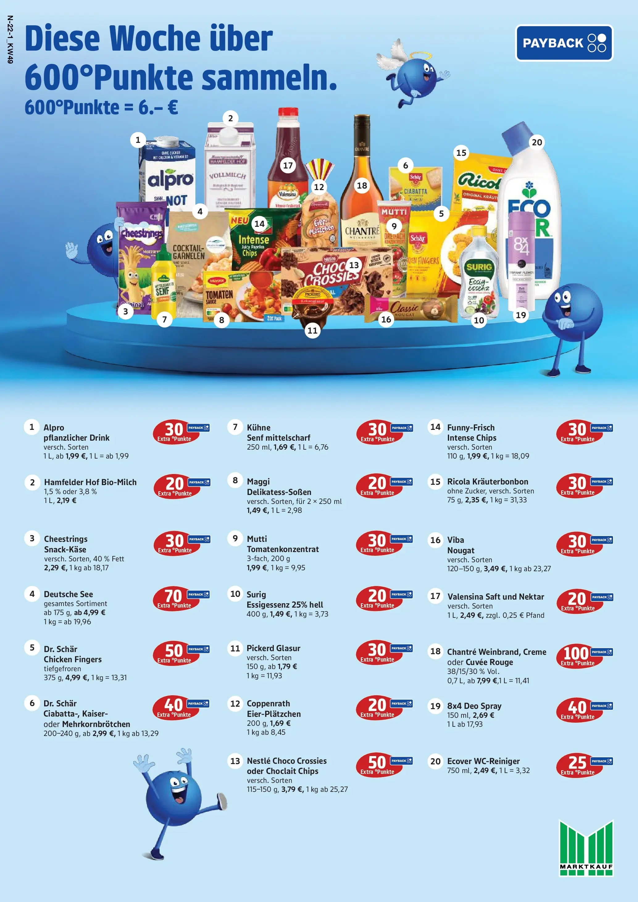 Edeka prospekt Schleswig	 (ab 30.11.2025) » Angebote Online | Seite: 22 | Produkte: Rouge, Valensina, Saft, Chips