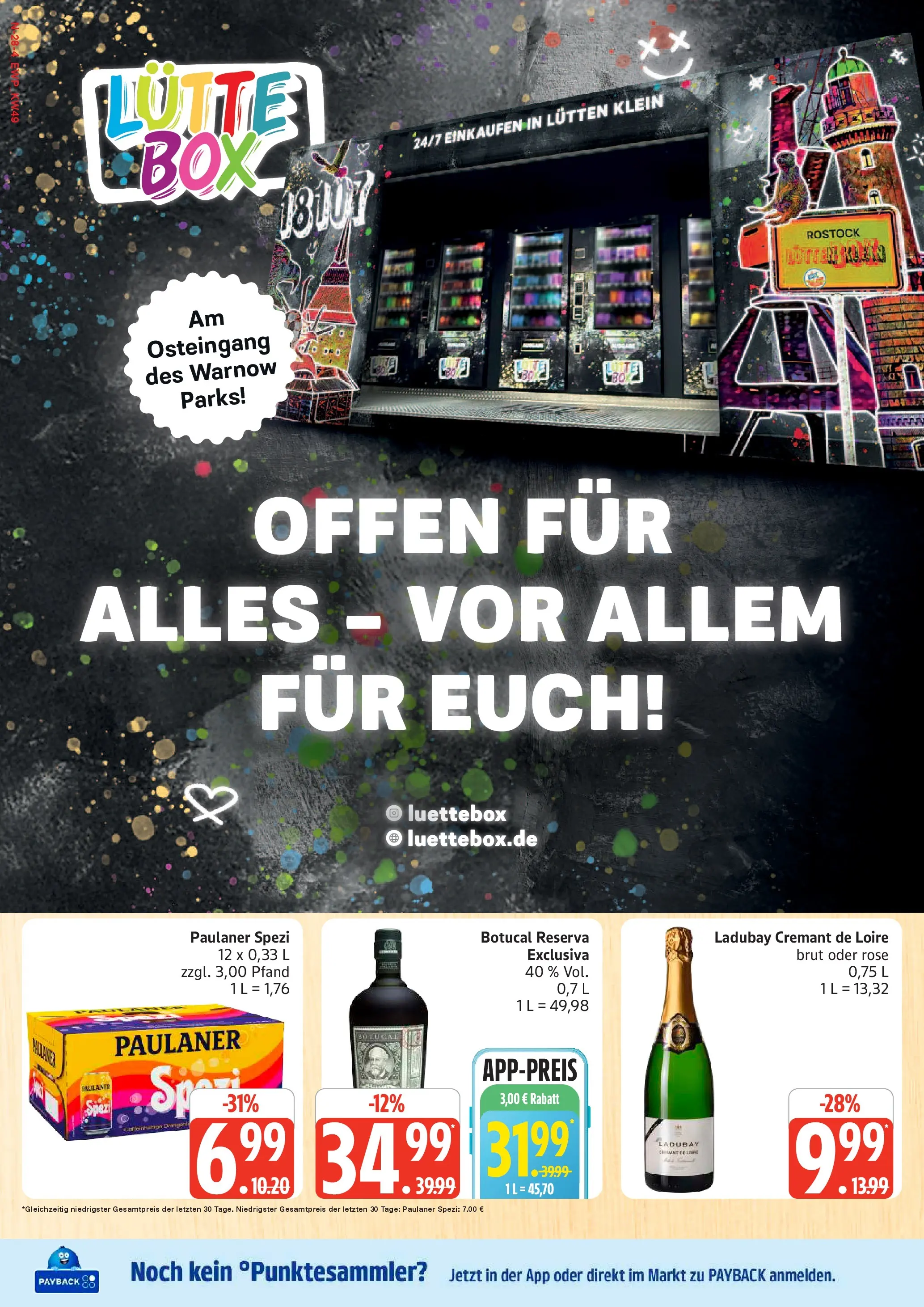 Edeka prospekt Rostock	 (ab 30.11.2025) » Angebote Online | Seite: 28 | Produkte: Paulaner spezi, Paulaner
