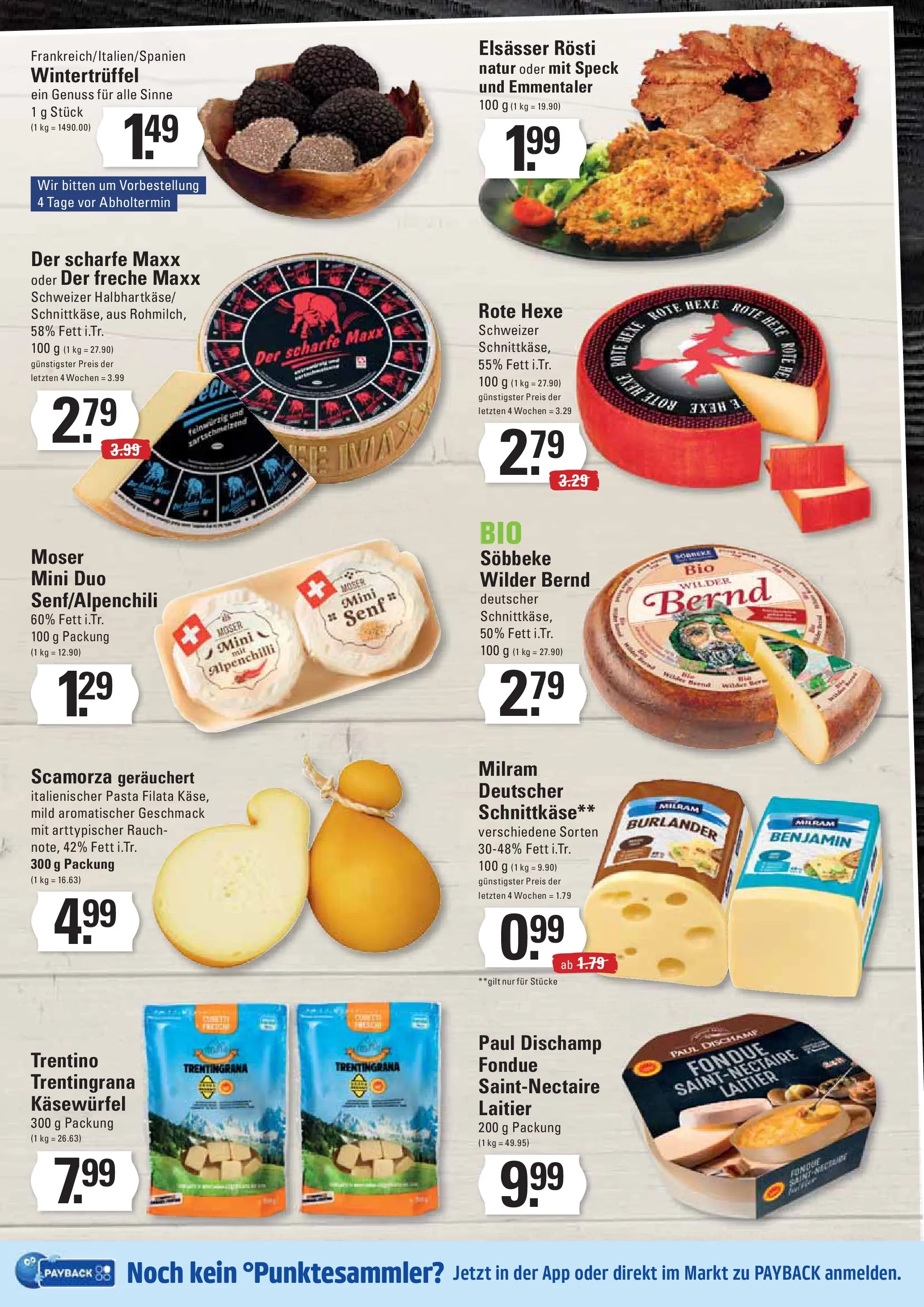 Edeka prospekt Hamburg	 (ab 30.11.2025) » Angebote Online | Seite: 3 | Produkte: Milram, Pasta, Fondue
