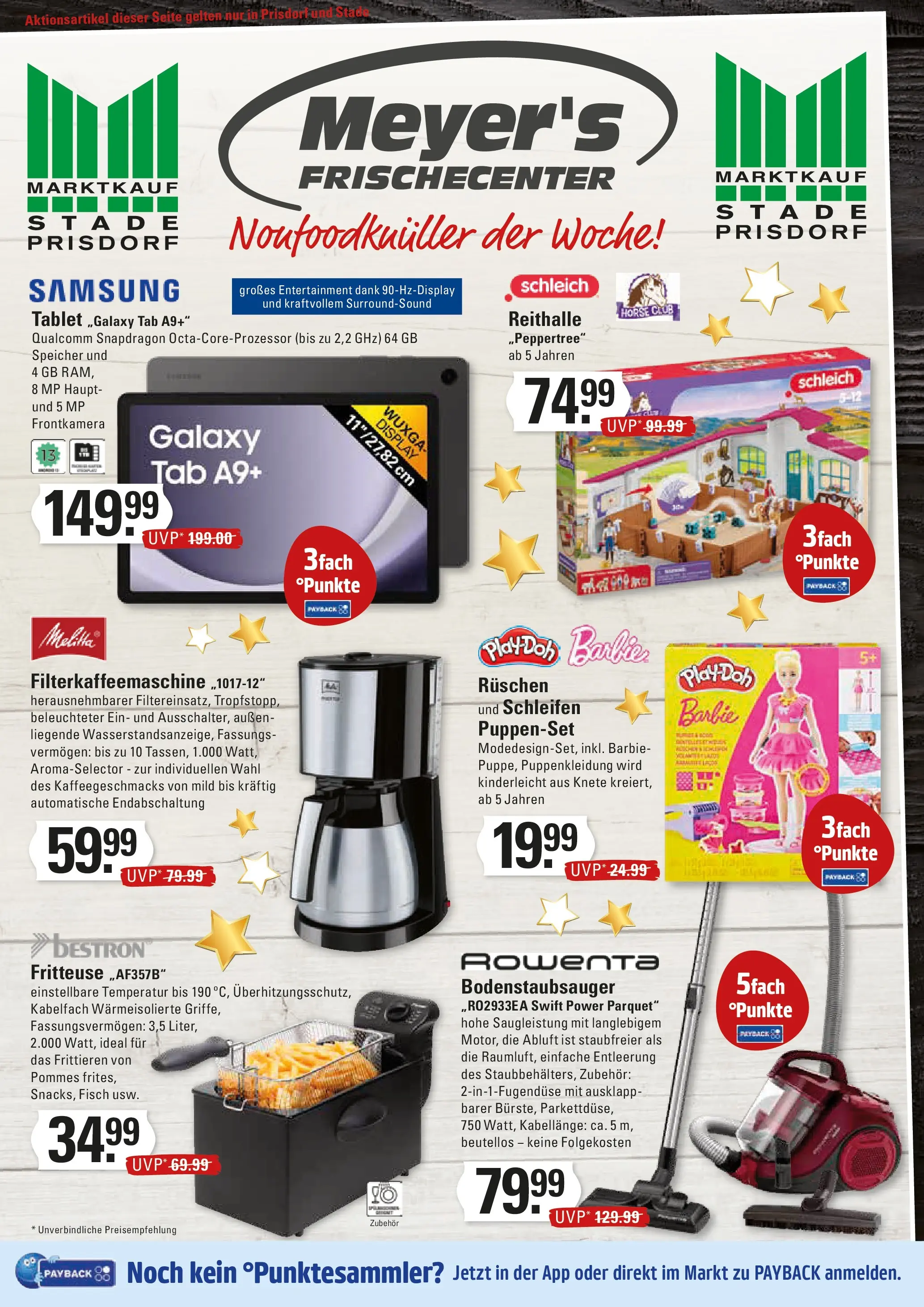 Marktkauf - Marktkauf: Wochenangebote (ab 30.11.2025) » Angebote online | Seite: 17 | Produkte: Pommes, Samsung, Fisch, Fritteuse