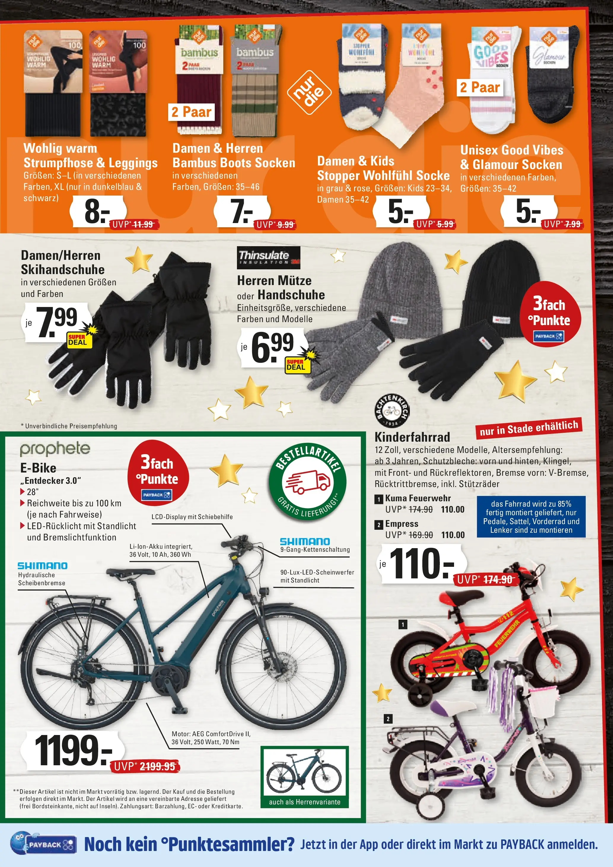 Marktkauf - Marktkauf: Wochenangebote (ab 30.11.2025) » Angebote online | Seite: 23 | Produkte: AEG, Socken, Leggings, Strumpfhose