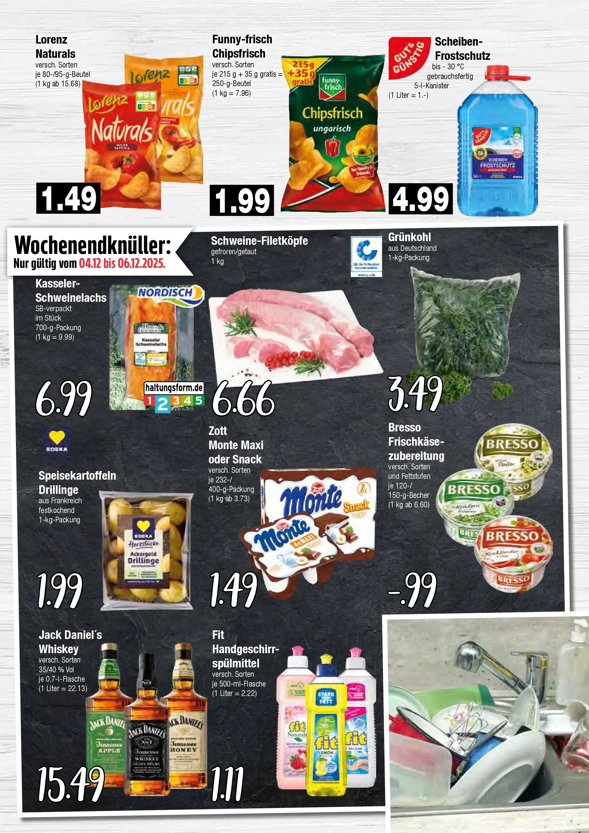 Edeka prospekt Hamburg	 (ab 30.11.2025) » Angebote Online | Seite: 10 | Produkte: Bresso, Chips, Whiskey, Frischkase