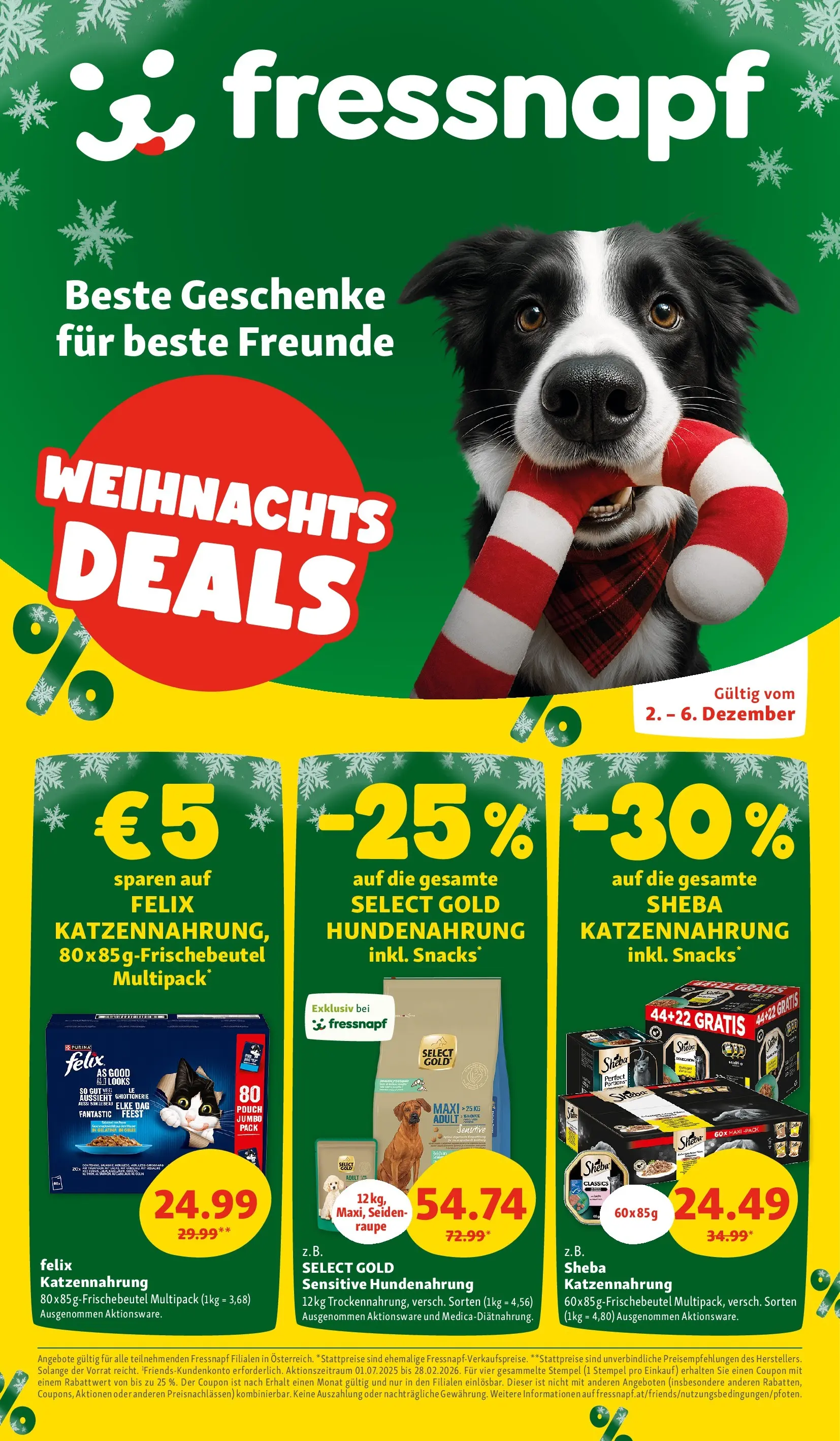 Fressnapf Flugblatt von 02.12.2025 - Aktuelle Angebote | Seite: 1