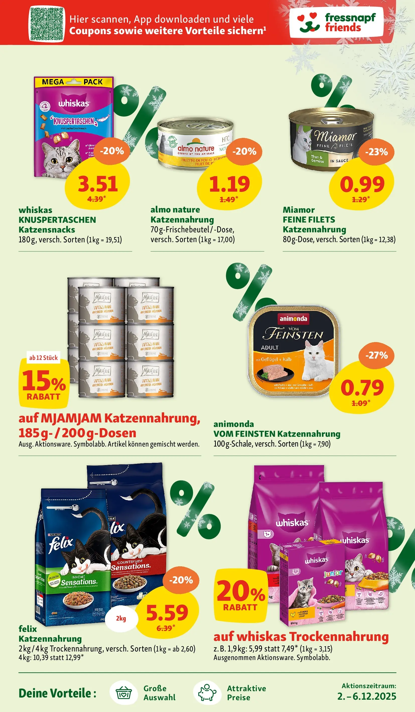 Fressnapf Flugblatt von 02.12.2025 - Aktuelle Angebote | Seite: 5 | Produkte: Gemüse, PC