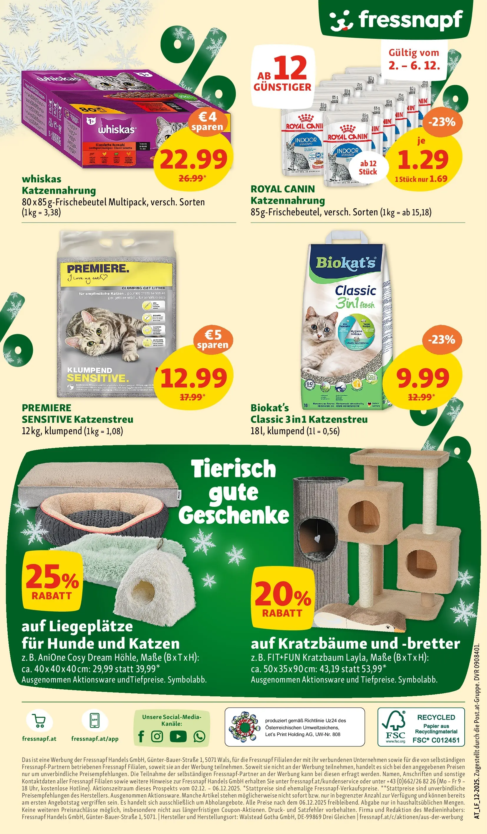 Fressnapf Flugblatt von 02.12.2025 - Aktuelle Angebote | Seite: 8