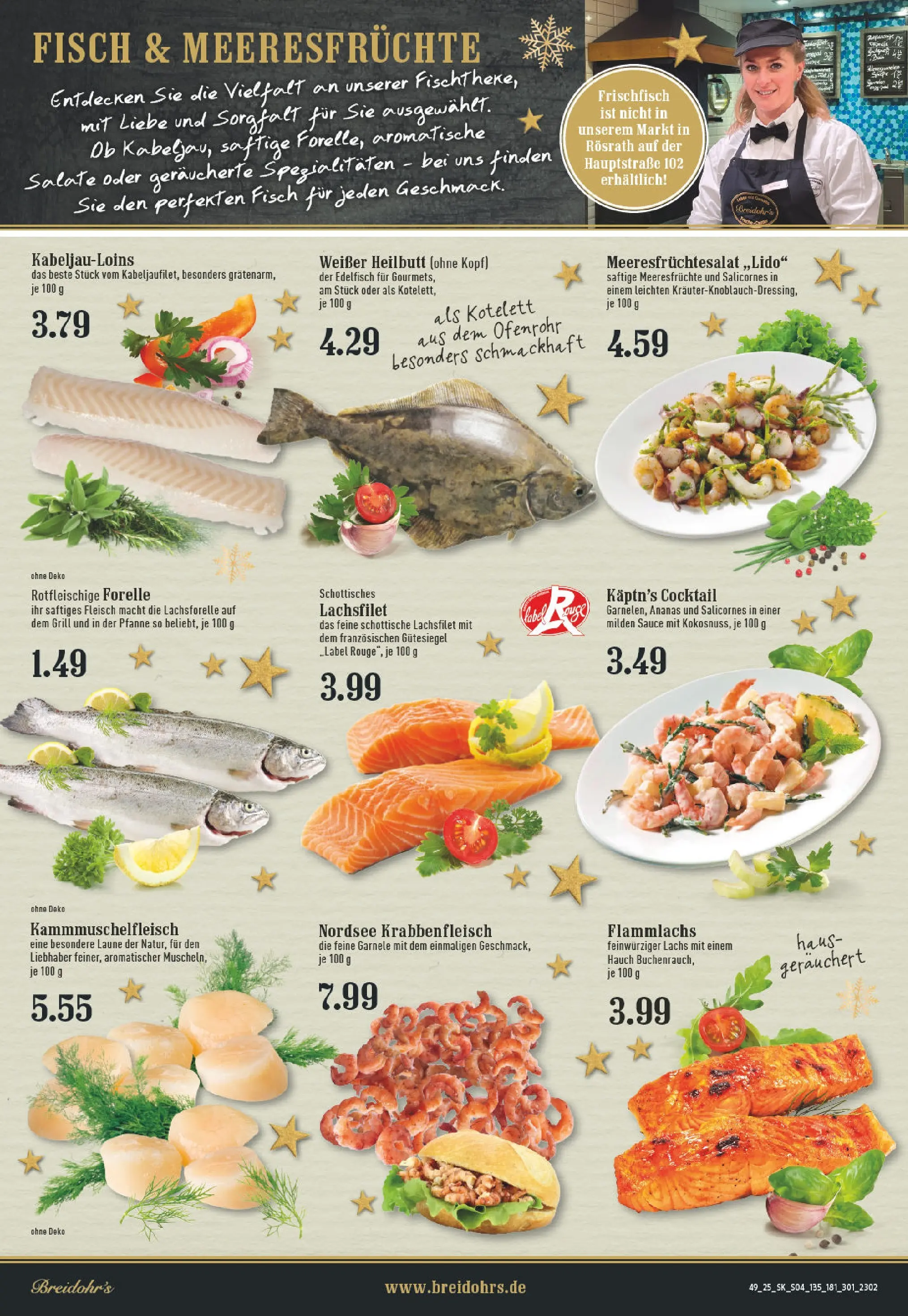 Edeka prospekt Hilden	 (ab 01.12.2025) » Angebote Online | Seite: 4 | Produkte: Ananas, Fisch, Lachs, Fleisch