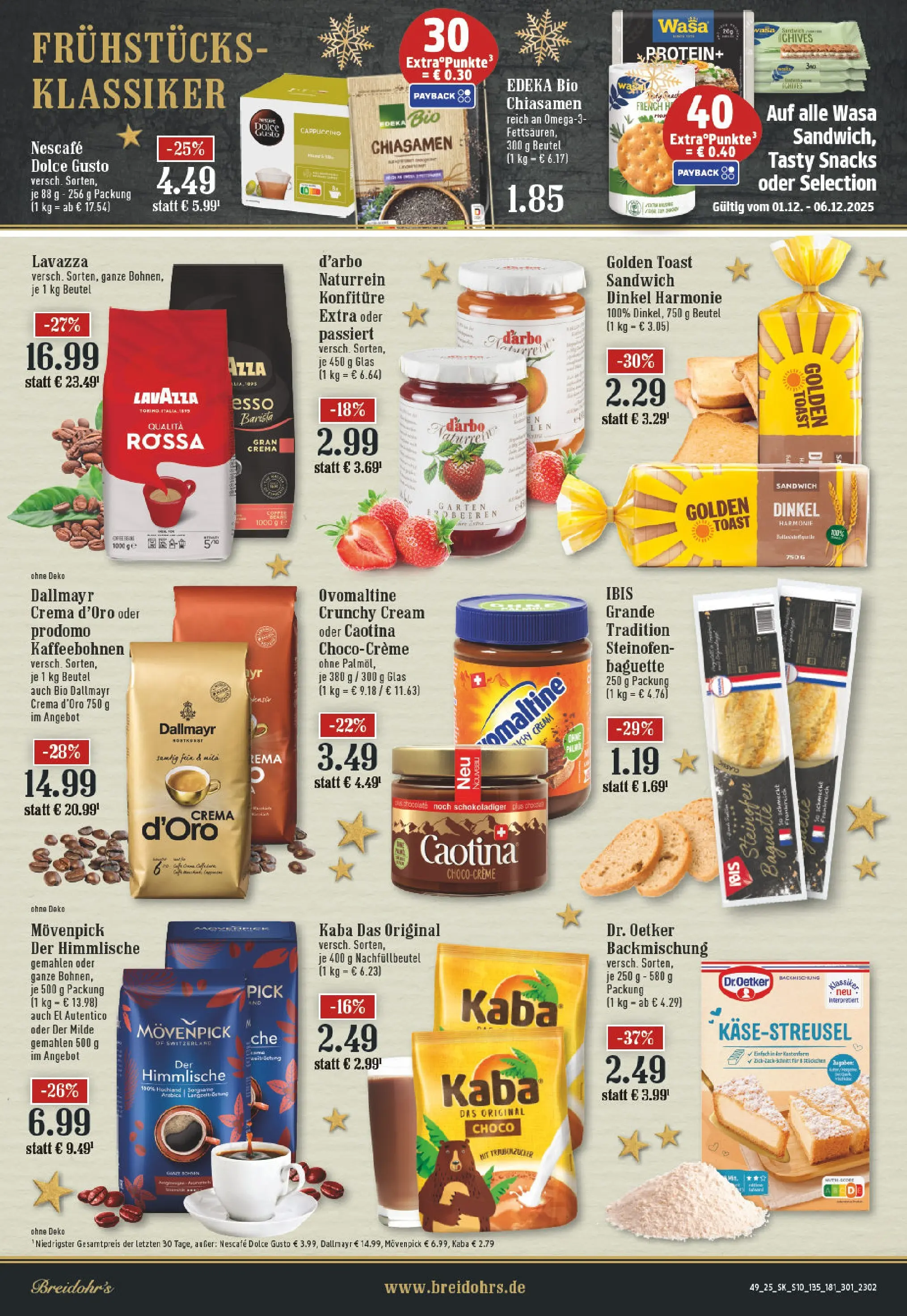 Edeka prospekt Hilden	 (ab 01.12.2025) » Angebote Online | Seite: 10 | Produkte: Nescafe, Baguette, Dallmayr, Dolce gusto