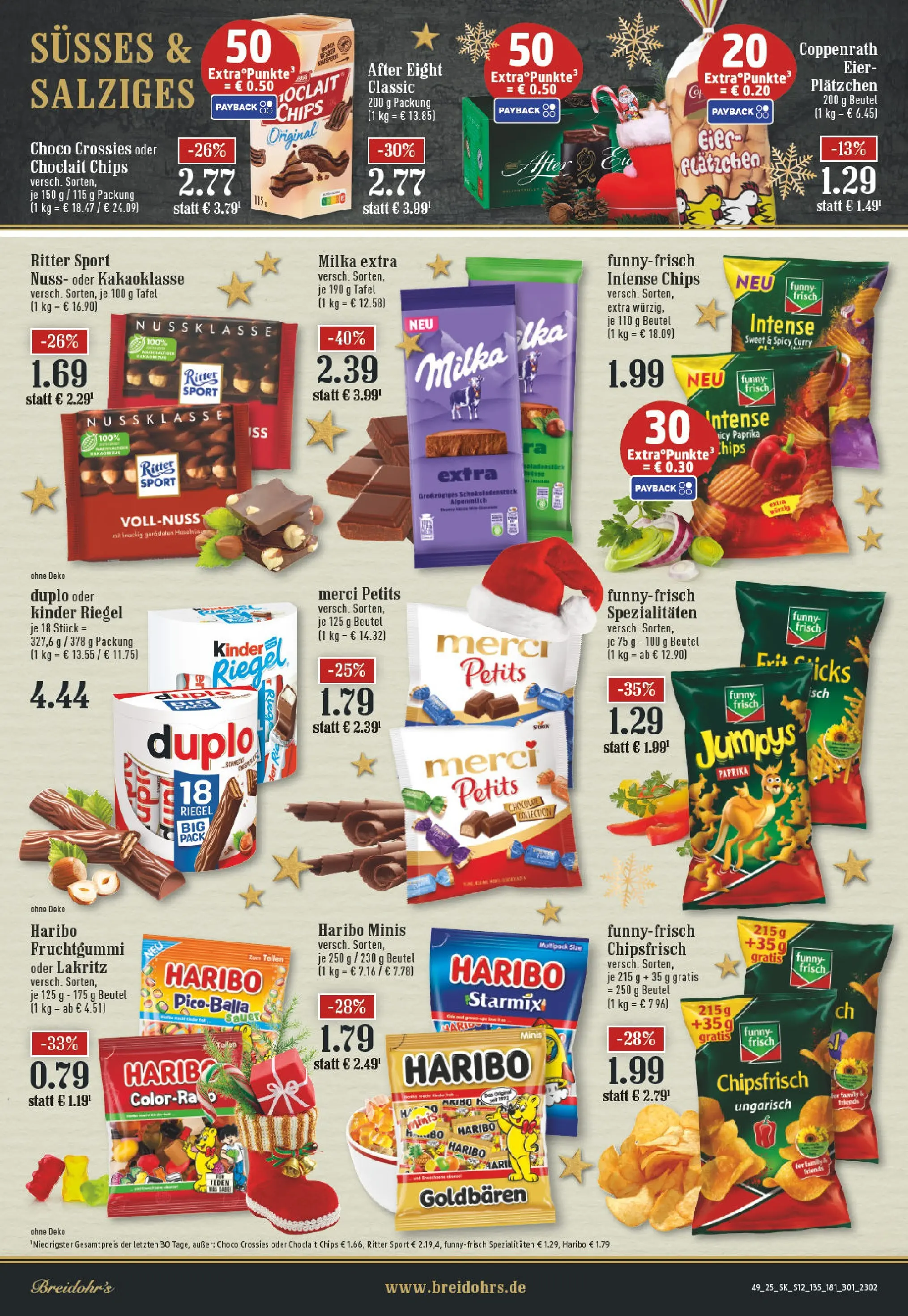 Edeka prospekt Hilden	 (ab 01.12.2025) » Angebote Online | Seite: 12 | Produkte: Merci, Eier, Funny frisch, Chips