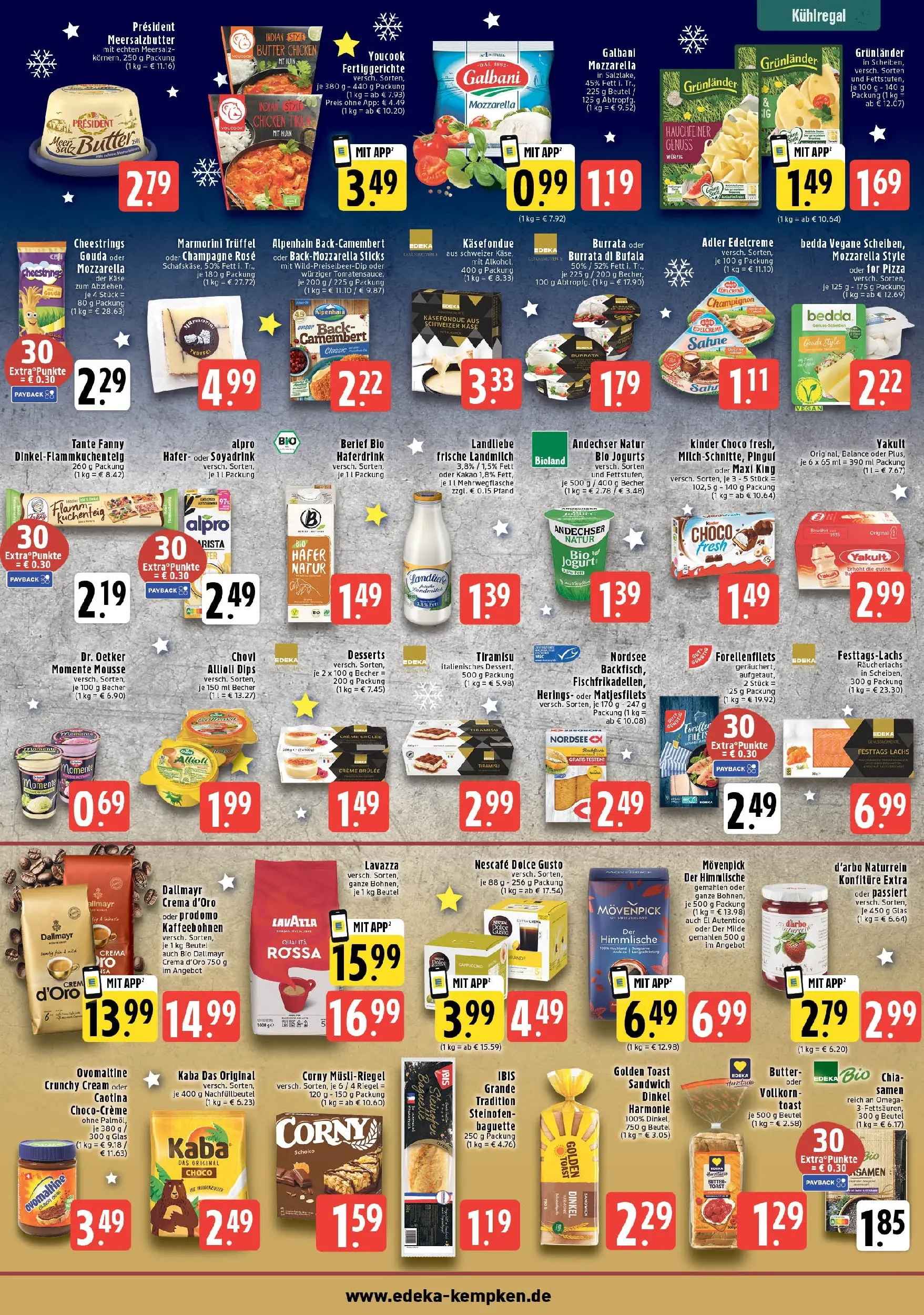 Edeka prospekt Krefeld - Hüls	 (ab 01.12.2025) » Angebote Online | Seite: 5 | Produkte: Youcook, Gouda, Baguette, Dallmayr