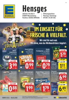 Edeka prospekt Wassenberg ab 01.12.2025 gültig Edeka prospekt Wassenberg ab 01.12.2025 gültig