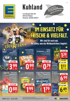 Edeka prospekt Hilden	 ab 01.12.2025 gültig