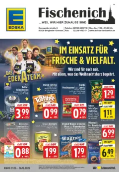 Edeka prospekt Bergheim	 ab 01.12.2025 gültig