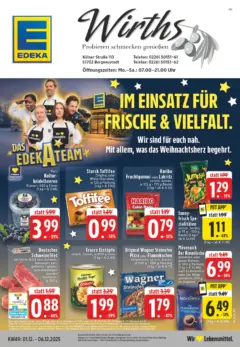 Edeka prospekt Bergneustadt	 ab 01.12.2025 gültig