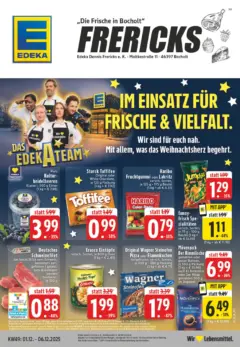 Edeka prospekt Bocholt	 ab 01.12.2025 gültig