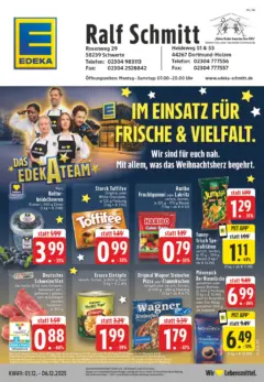 Edeka prospekt Schwerte - Holzen	 ab 01.12.2025 gültig