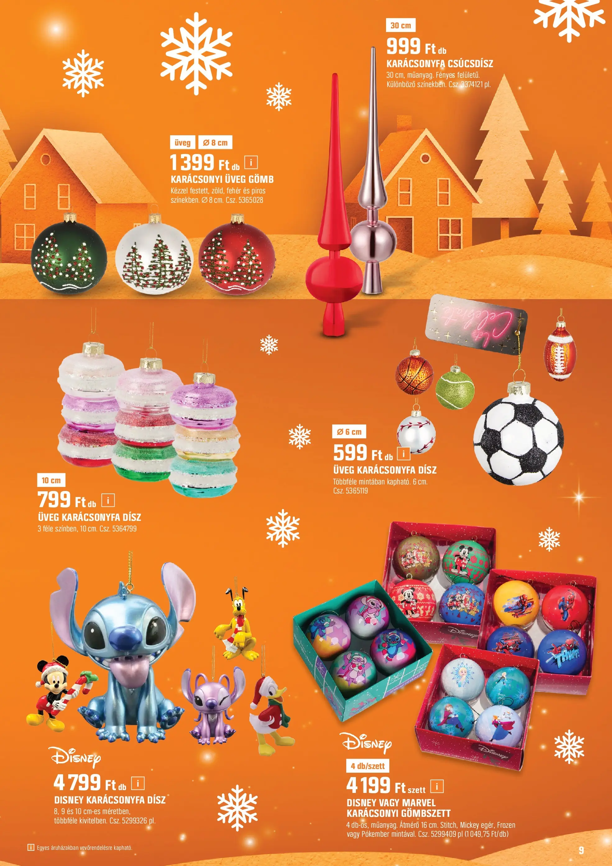 OBI Akciós újság - 2025.12.02. -tól/töl > akció, lapozható szórólap 🛍️ | Oldal: 9 | Termékek: Karácsonyfa