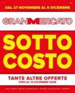 Granmercato Sotto costo - al 10.12.2025