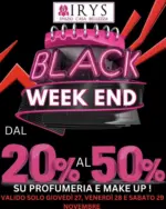 Irys Black week end - al 29.11.2025