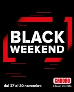 Cadoro Black Weekend - al 30.11.2025