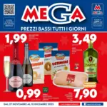 Supermercati Mega Prezzi bassi tutti i giorni - al 10.12.2025