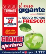Il Gigante Grande Apertura Ternate - al 03.12.2025