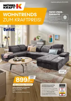 Möbel Kraft - Möbel Kraft: Wohntrends zum Kraftpreis! ab 02.12.2025 gültig Möbel Kraft - Möbel Kraft: Wohntrends zum Kraftpreis! ab 02.12.2025 gültig