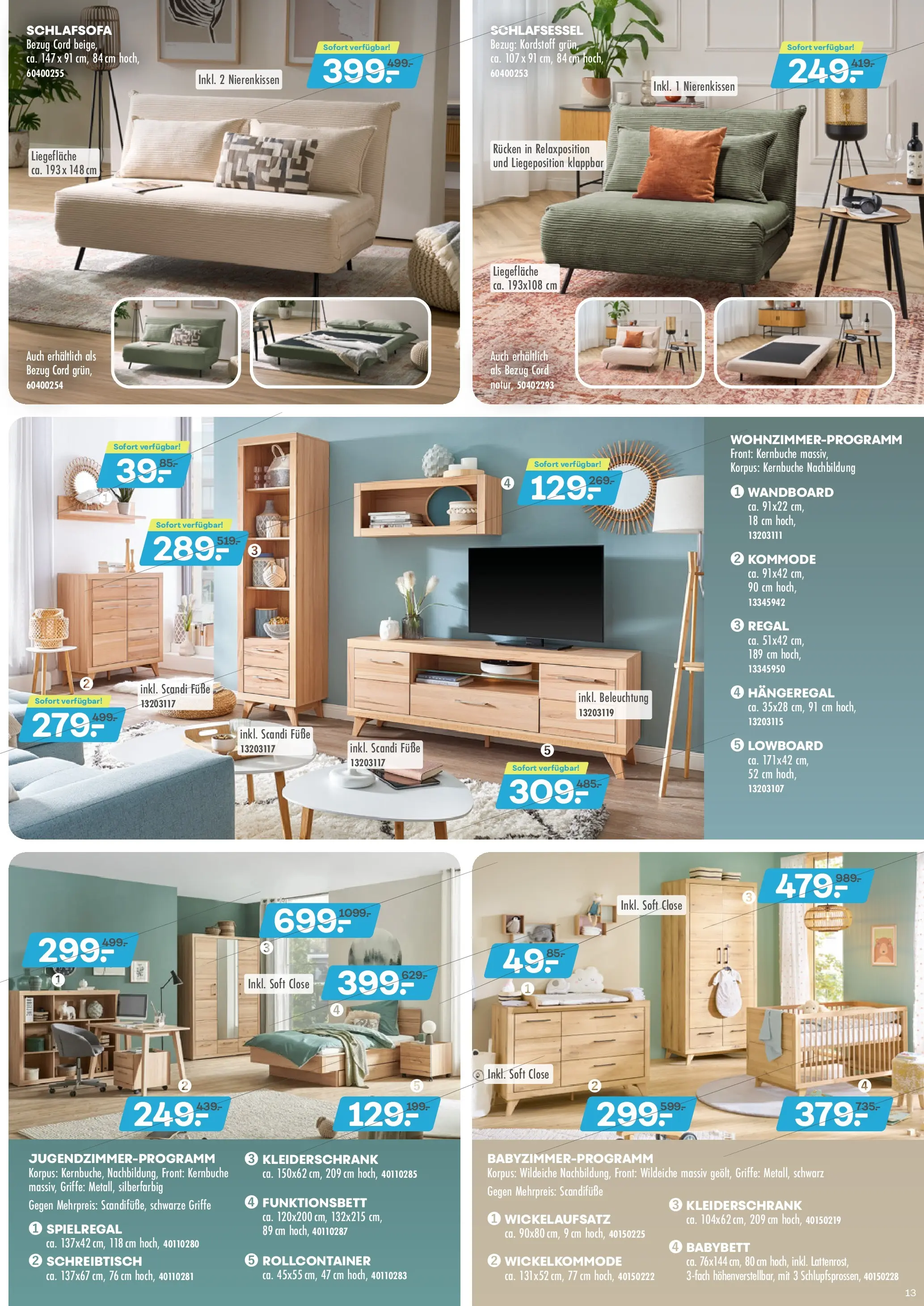 Möbel Kraft - Möbel Kraft: Wohntrends zum Kraftpreis! (ab 02.12.2025) zum Blättern | Seite: 13