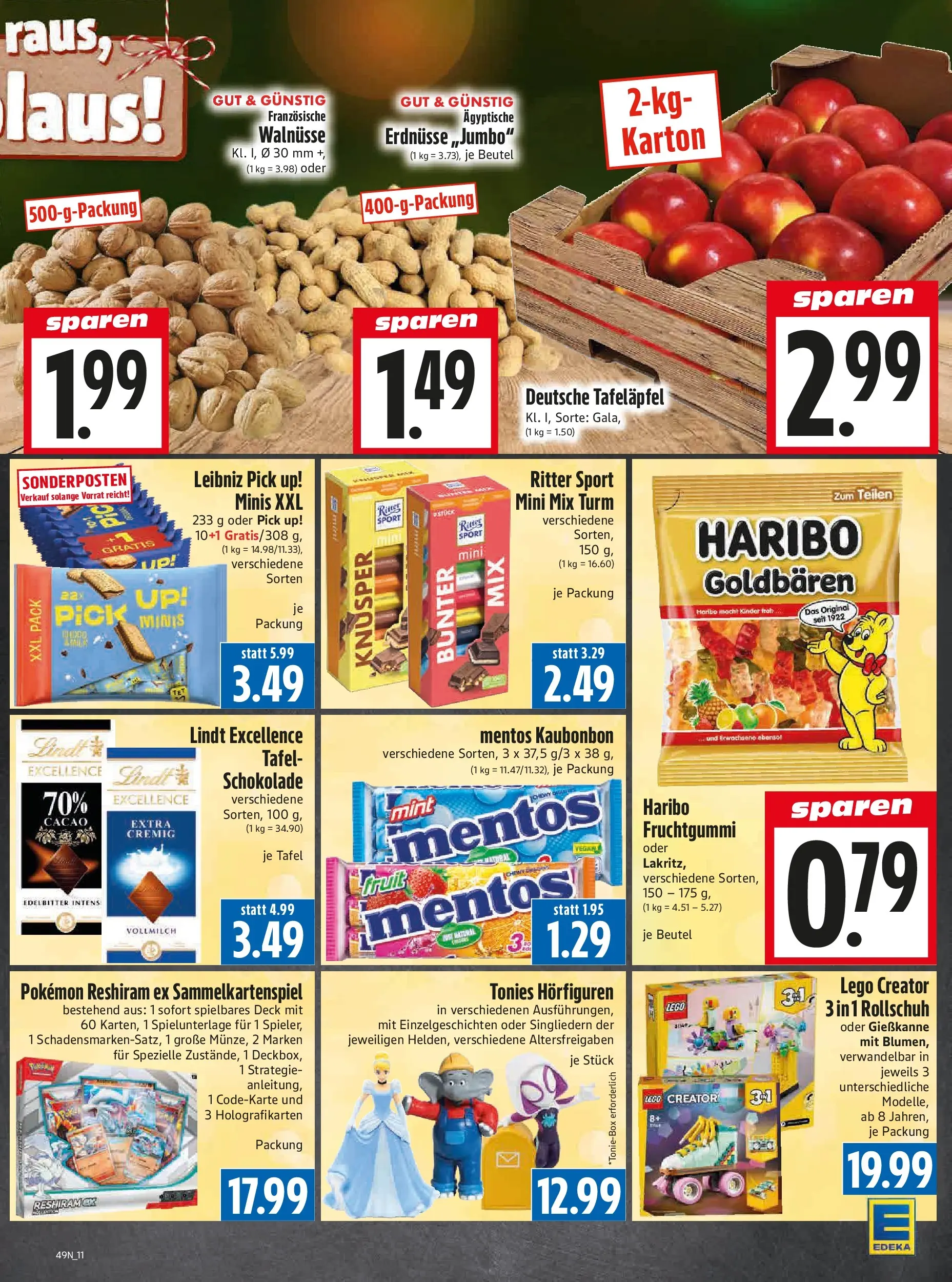Entdecke - Edeka Hahner: Wochenangebote (ab 30.11.2025) zum Blättern | Seite: 13