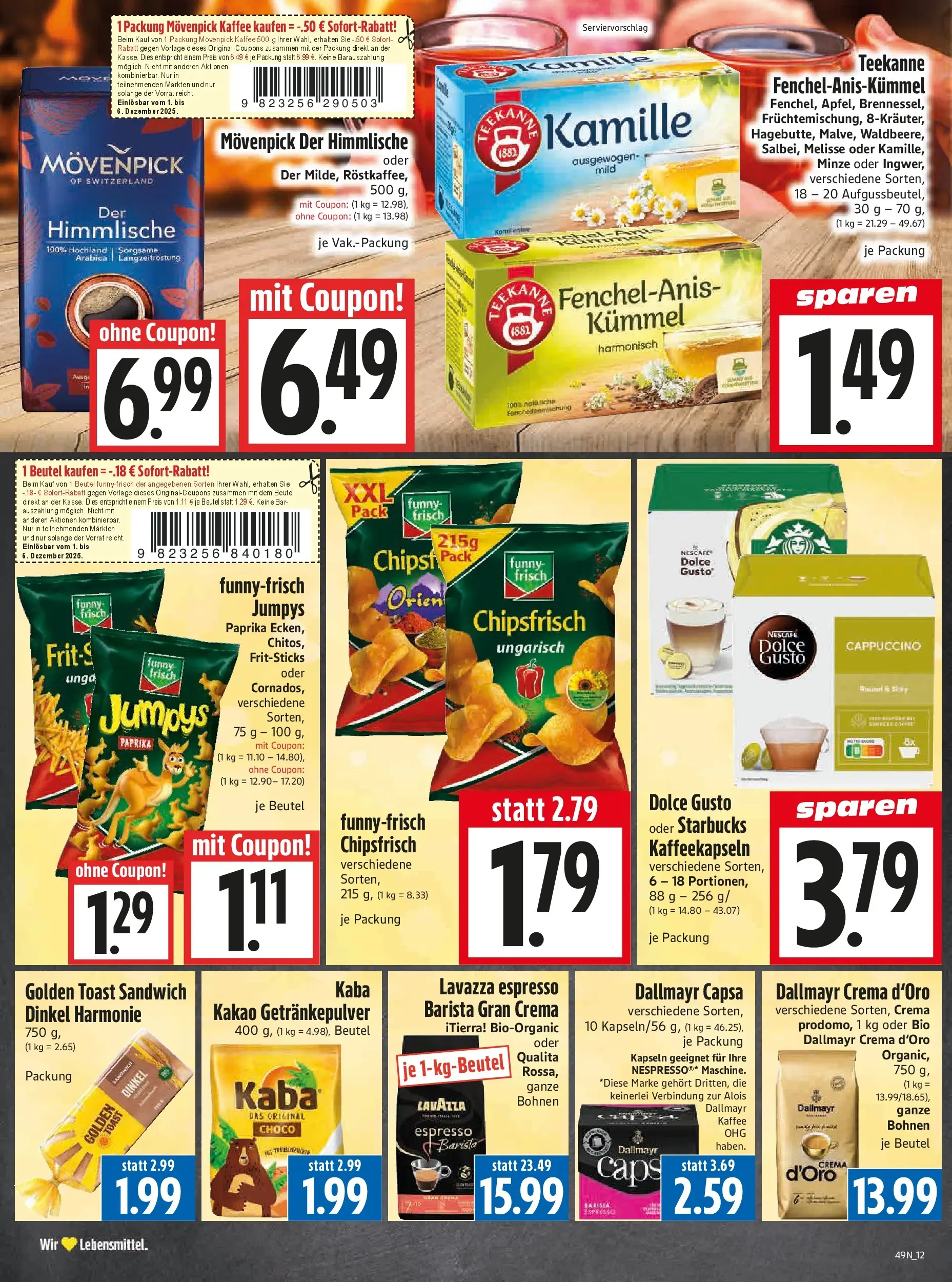Entdecke - Edeka Hahner: Wochenangebote (ab 30.11.2025) zum Blättern | Seite: 14