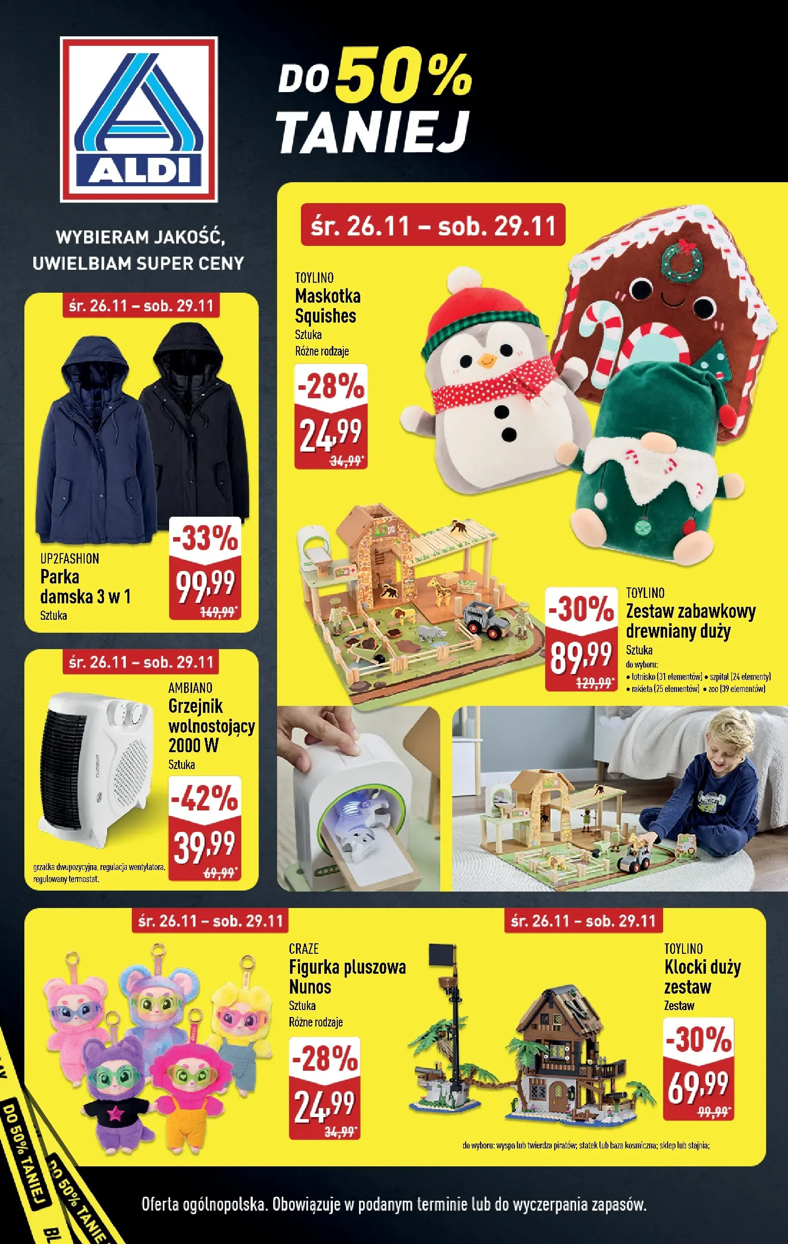 Aldi gazetka od 26.11.2025 | BLACK FRIDAY | Strona: 1 | Produkty: Kwiaty
