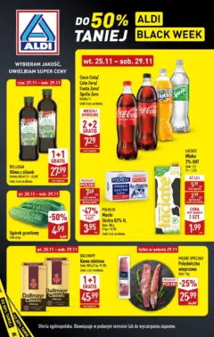 Pogląd oferty "Aldi Black Friday" - ważna od 25.11.2025 Pogląd oferty "Aldi Black Friday" - ważna od 25.11.2025