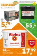 Globus Baumarkt: Wochenangebote