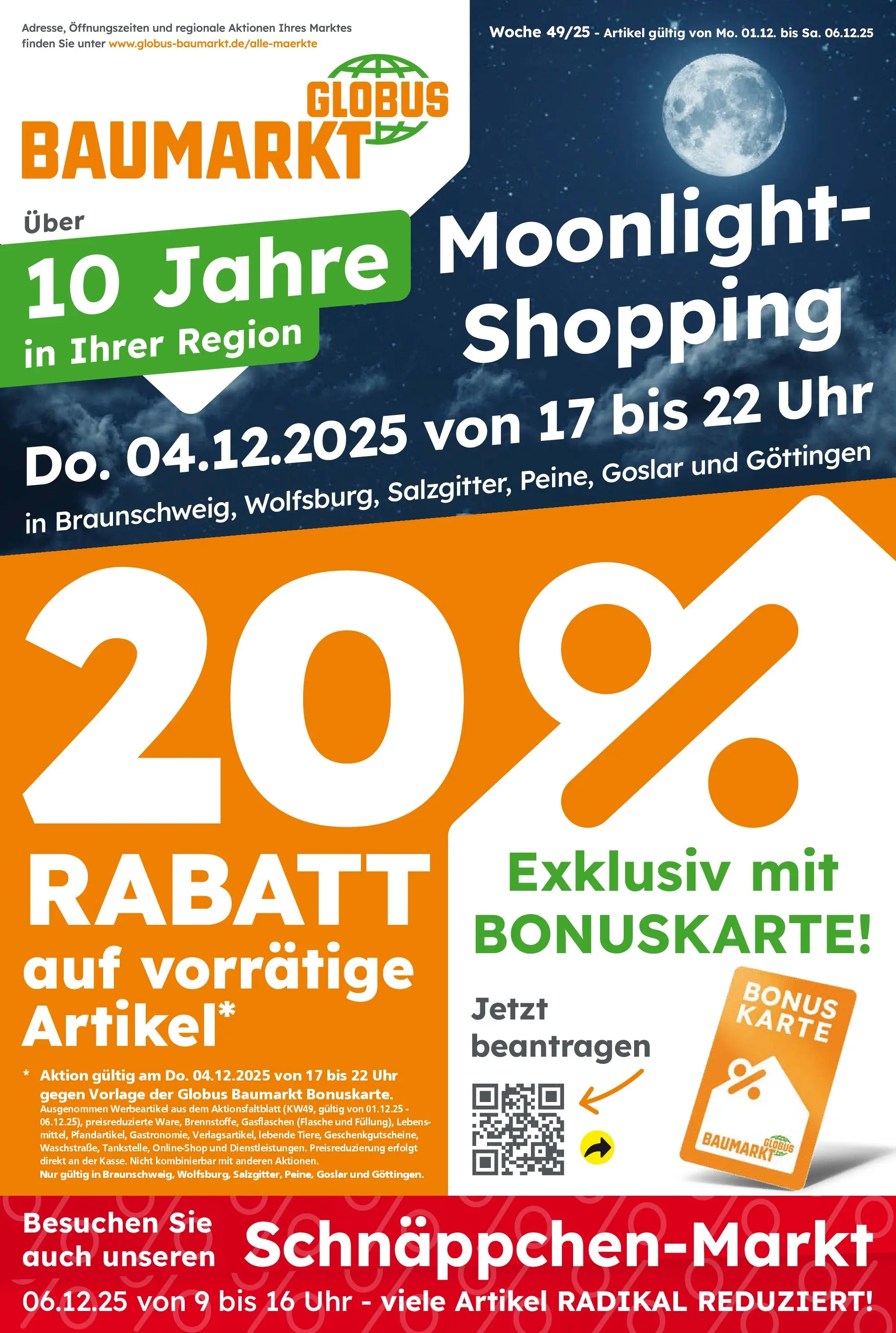 Globus Baumarkt prospekt Braunschweig	 (ab 01.12.2025) zum Blättern | Seite: 1 | Produkte: Uhr
