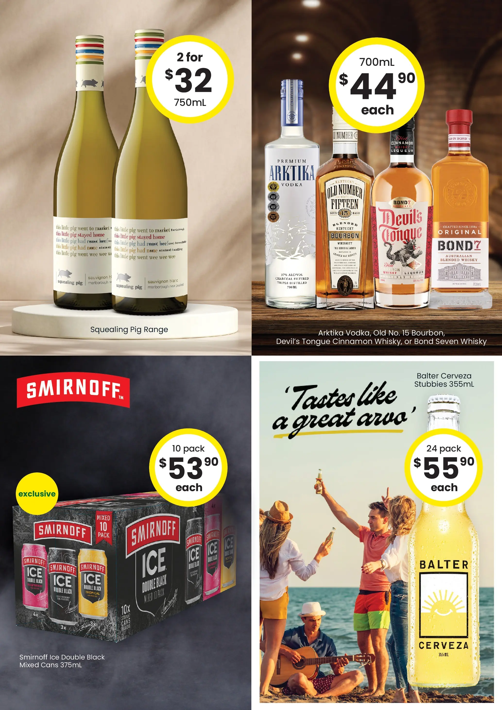 The Bottle-O Catalogue Burdell  - 01/12/2025 > weekly / monthly specials | Page: 2 | Products: Bourbon, Vodka, Whiskey, Raspberry