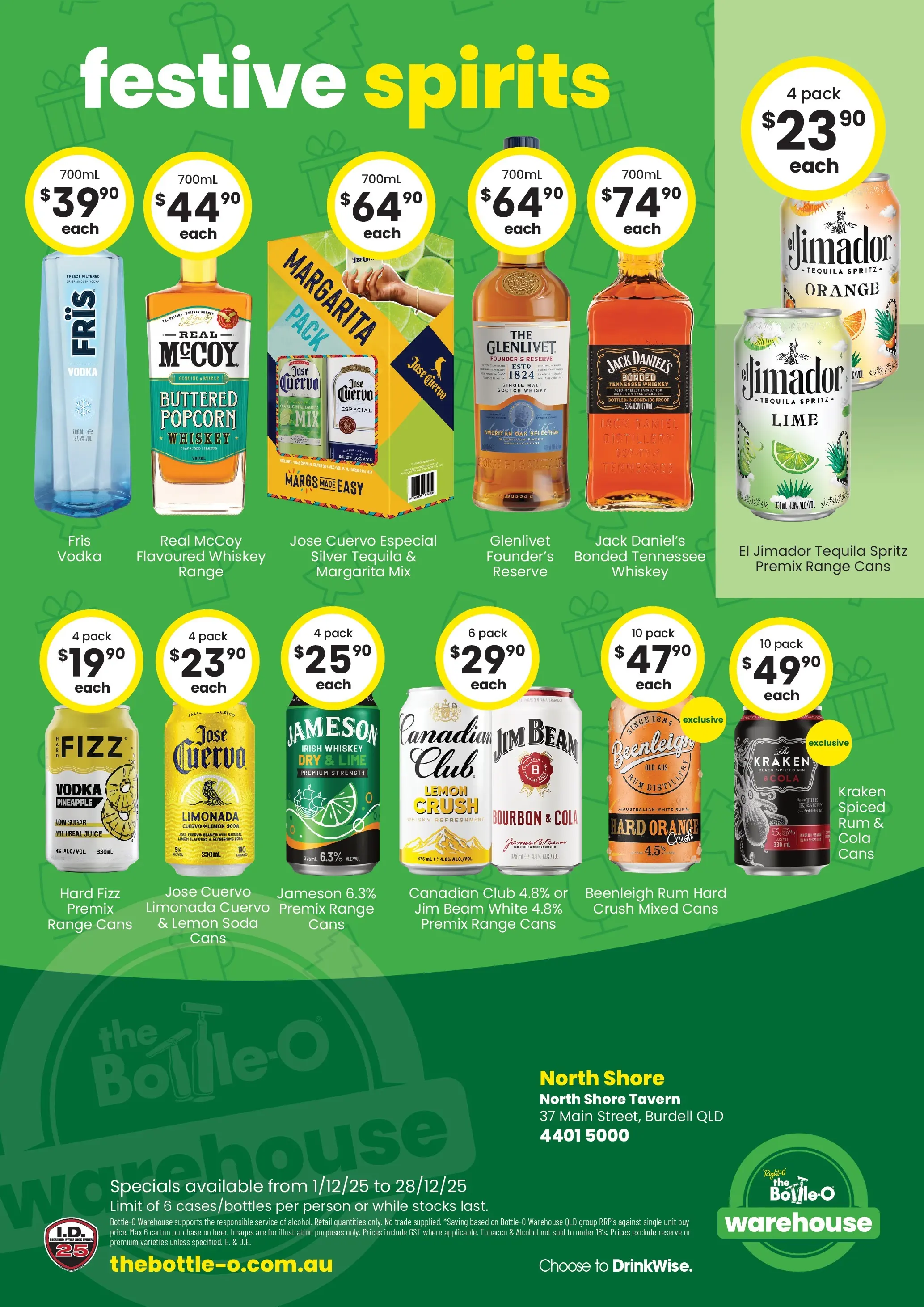 The Bottle-O Catalogue Burdell  - 01/12/2025 > weekly / monthly specials | Page: 4 | Products: Juice, Pineapple, Popcorn, Vodka