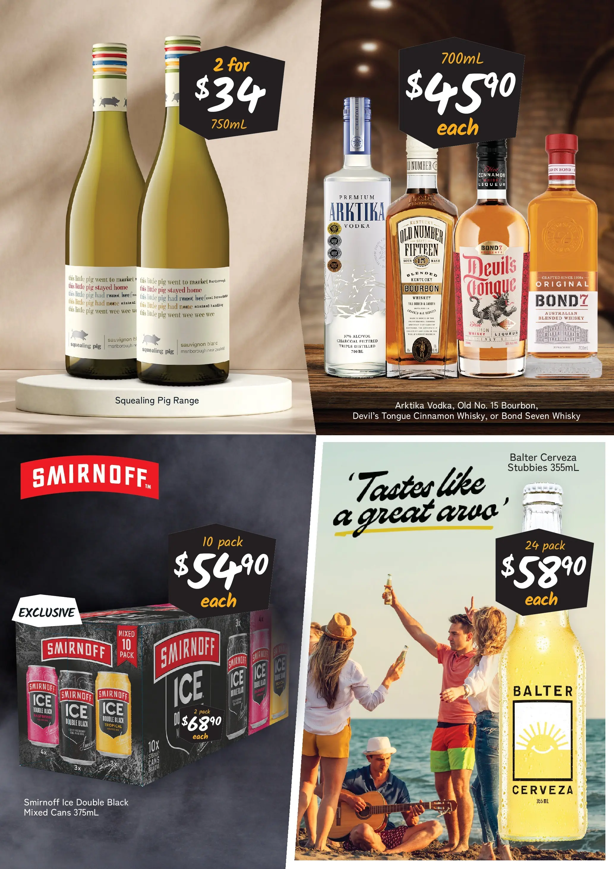 Cellarbrations Catalogue Roma - 01/12/2025 > weekly / monthly specials | Page: 2 | Products: Bourbon, Vodka, Whiskey