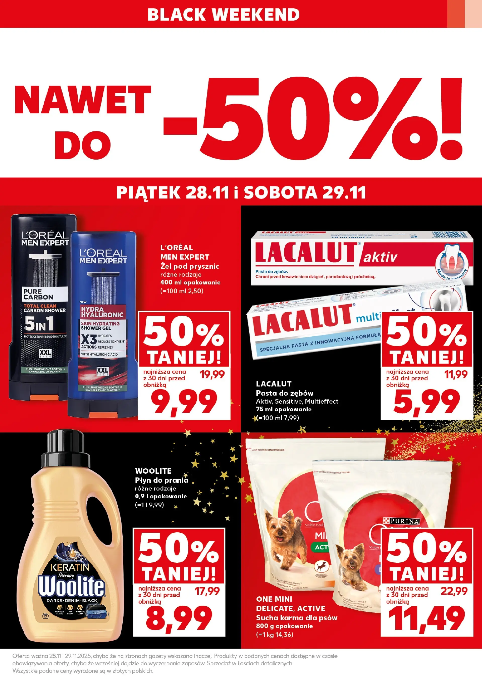 Kaufland gazetka (29.11.2025) od jutra ✳️ BLACK FRIDAY | Strona: 5 | Produkty: Prysznic, Body, Żel pod prysznic, Pasta do zębów