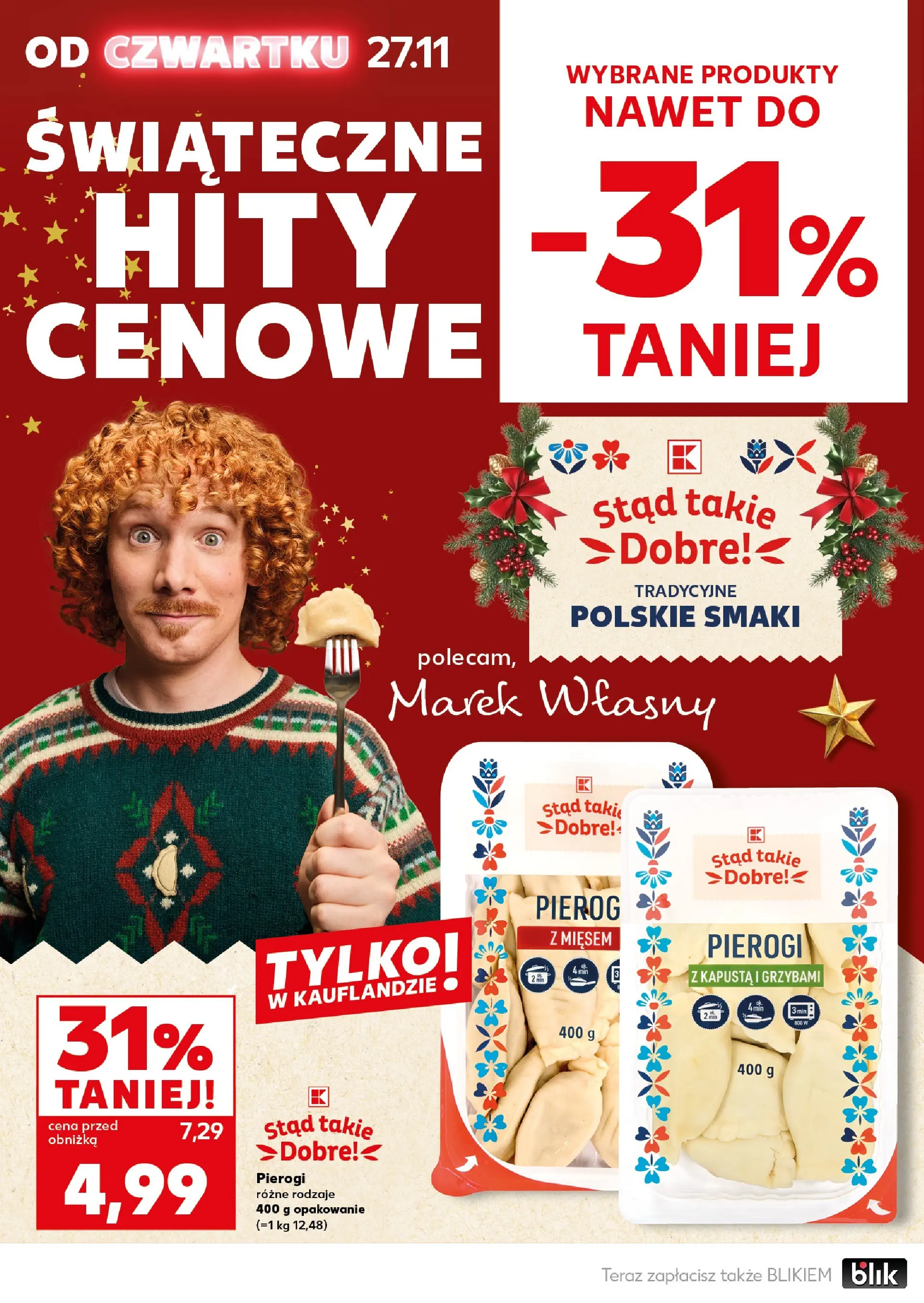 Kaufland gazetka (29.11.2025) od jutra ✳️ BLACK FRIDAY | Strona: 6 | Produkty: Kapusta, Pierogi