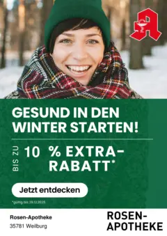 Entdecke - Ihre Apotheke vor Ort: Jetzt alle Angebote auch online entdecken! ab 28.11.2025 gültig Entdecke - Ihre Apotheke vor Ort: Jetzt alle Angebote auch online entdecken! ab 28.11.2025 gültig