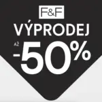 F&F F&F Výprodej až -50% – do 30.11.2025