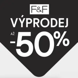 F&F Výprodej až -50%