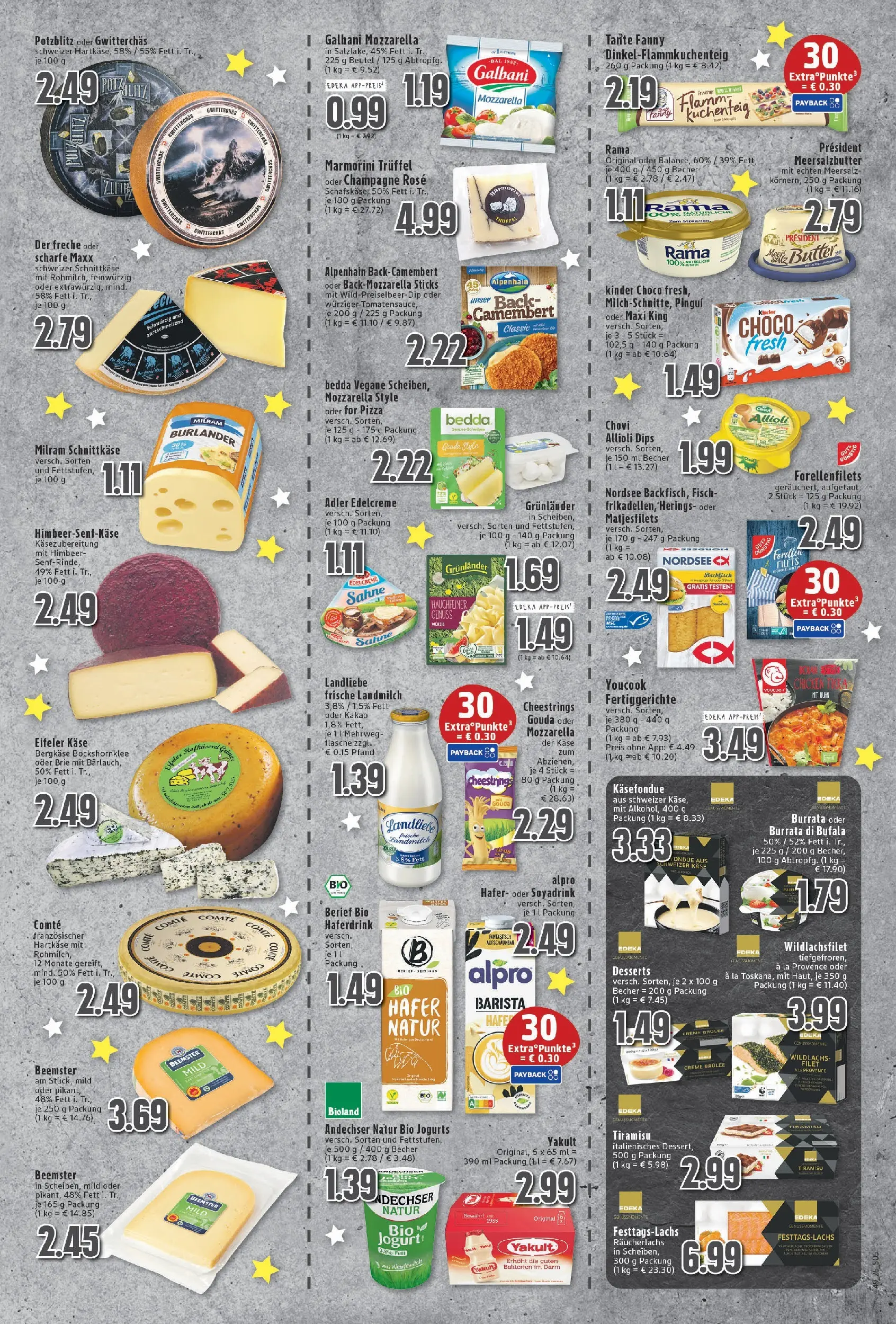 Edeka prospekt Neukirchen-Vluyn	 (ab 01.12.2025) » Angebote Online | Seite: 5 | Produkte: Margarine, Grunlander, Fertiggerichte, Sahne