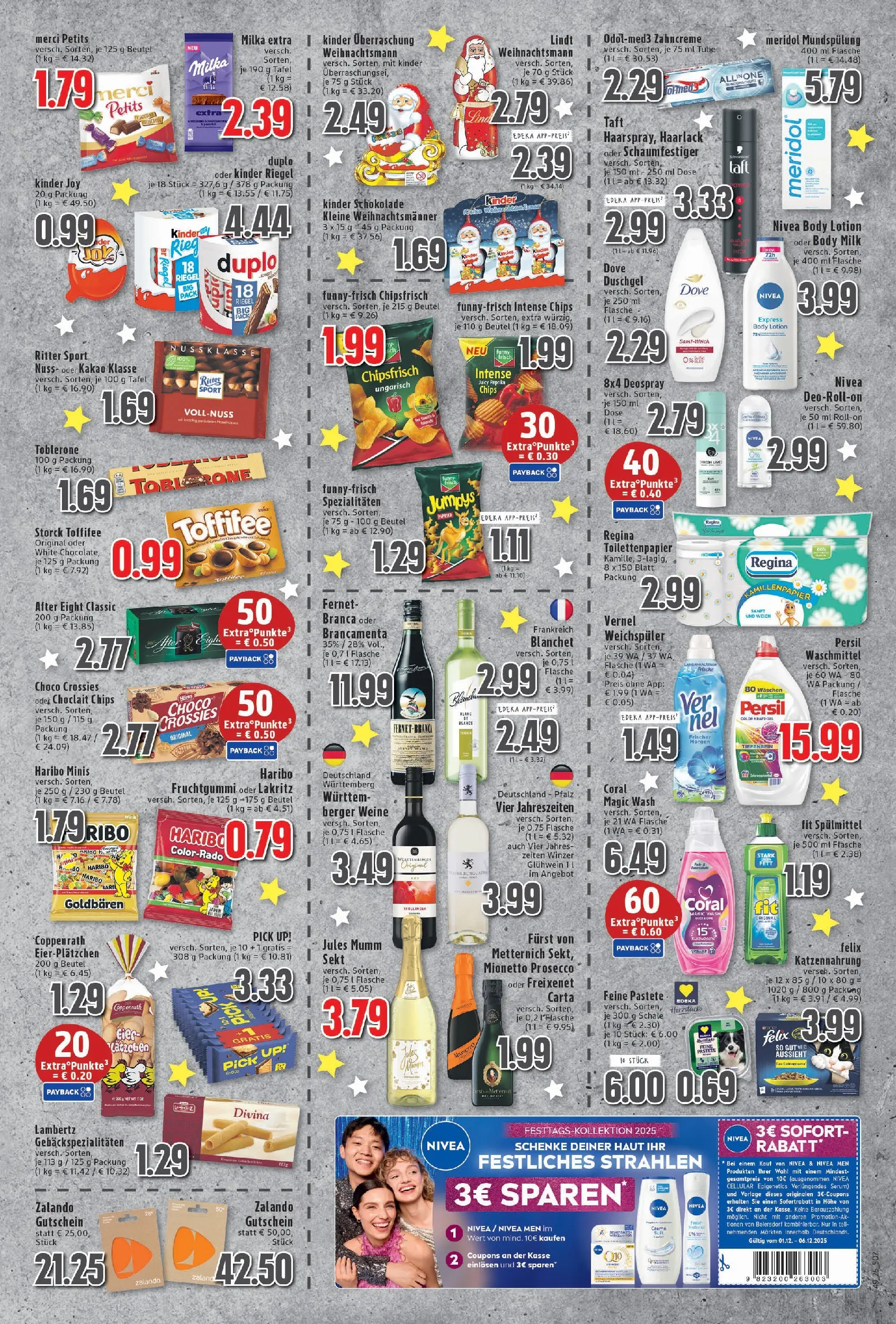 Edeka prospekt Neukirchen-Vluyn	 (ab 01.12.2025) » Angebote Online | Seite: 7 | Produkte: Haarspray, Creme, Weichspüler, Body Milk