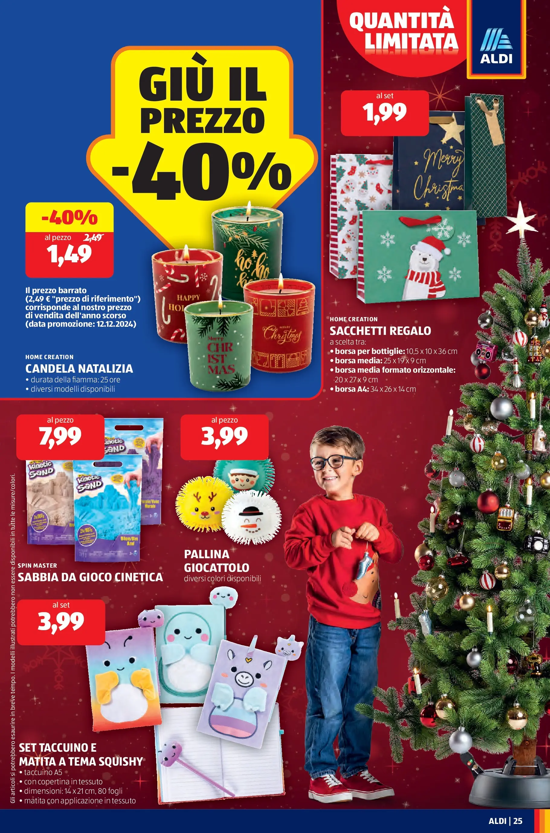 Nuovo Aldi - Buone Feste - le marche che ami dal 30/11/2025 > offerte anteprima 🛍️ | Pagina: 25 | Prodotti: Data, Gioco, Borsa, Candela