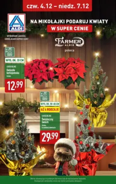 Pogląd oferty "Aldi Gazetka - Na Mikołajki podaruj kwiaty" - ważna od 04.12.2025 Pogląd oferty "Aldi Gazetka - Na Mikołajki podaruj kwiaty" - ważna od 04.12.2025