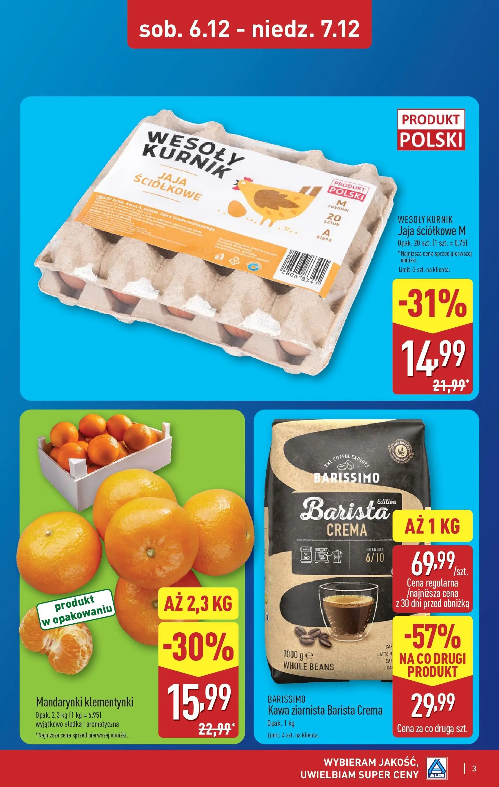 Aldi - Weekend super cen w ALDI! od 03.12.2025 - Ulotka PDF, promocje | Strona: 3