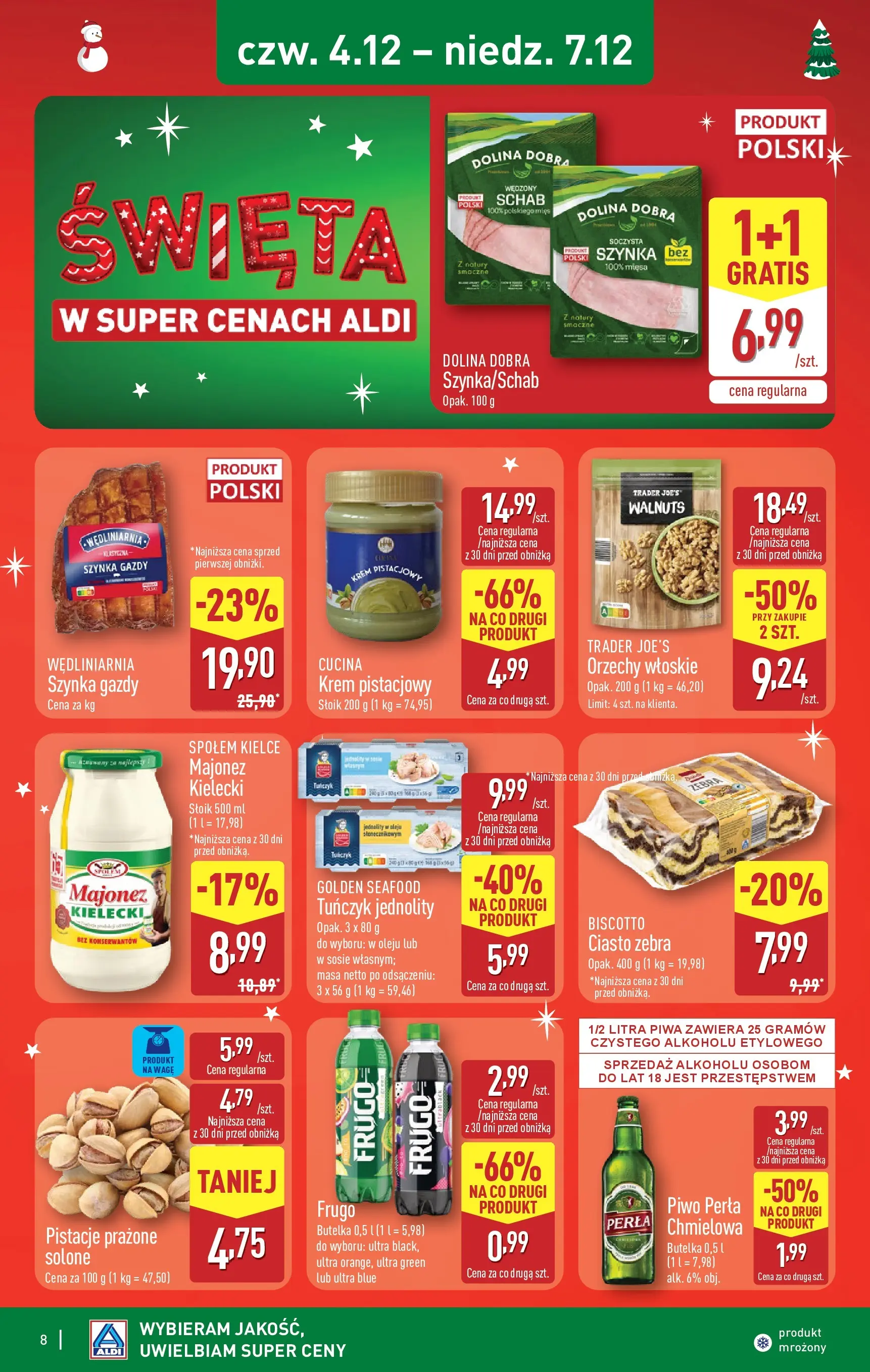 Aldi - Weekend super cen w ALDI! od 03.12.2025 - Ulotka PDF, promocje | Strona: 8